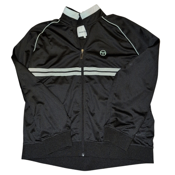 Spazio Dallas Track Jacket- Black Beauty sold by Sergio Tacchini - Picture 4 of 6